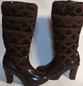 Coach Loryn Boots Size 8